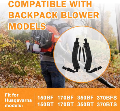 511803001 511802901 Backpack Blower Shoulder Straps Replacement Compatible with Husqvarna