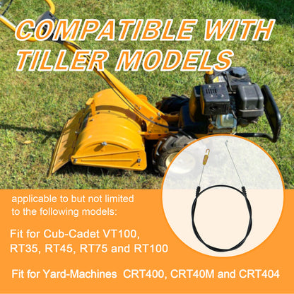 946-04506 Forward Cable Replacement Compatible with Cub Cadet Rototillers