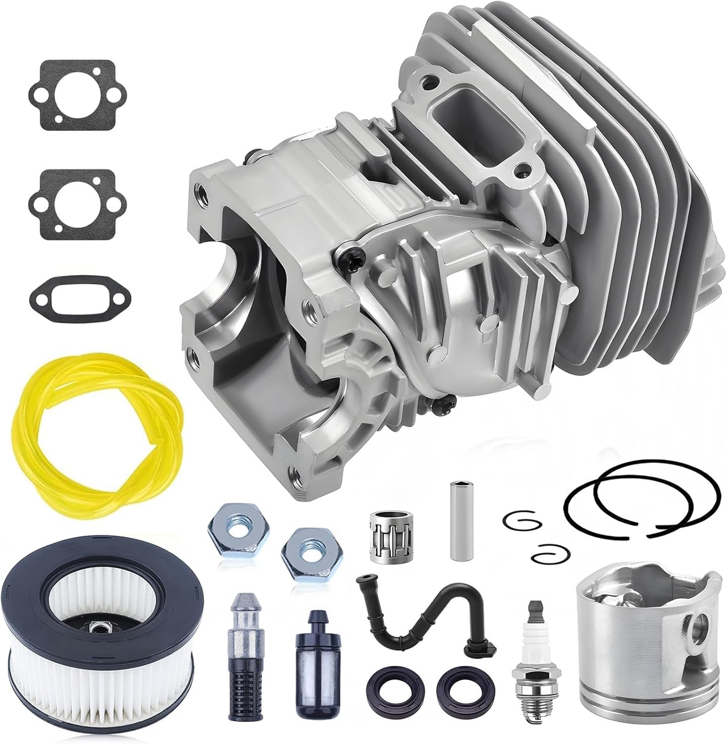 1141 020 1206 Cylinder Piston Kit Replacement Compatible with STIHL MS271 MS291 Chainsaws