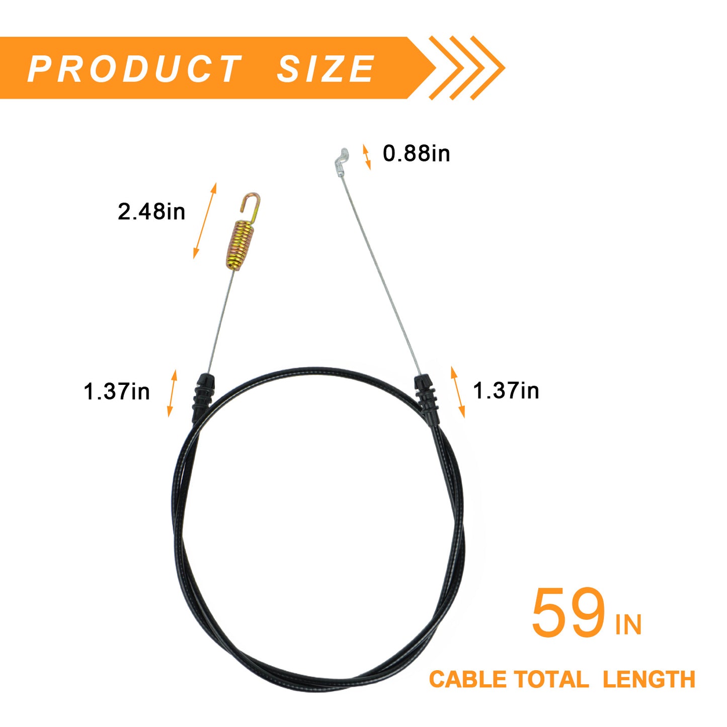 946-04506 Forward Cable Replacement Compatible with Cub Cadet Rototillers