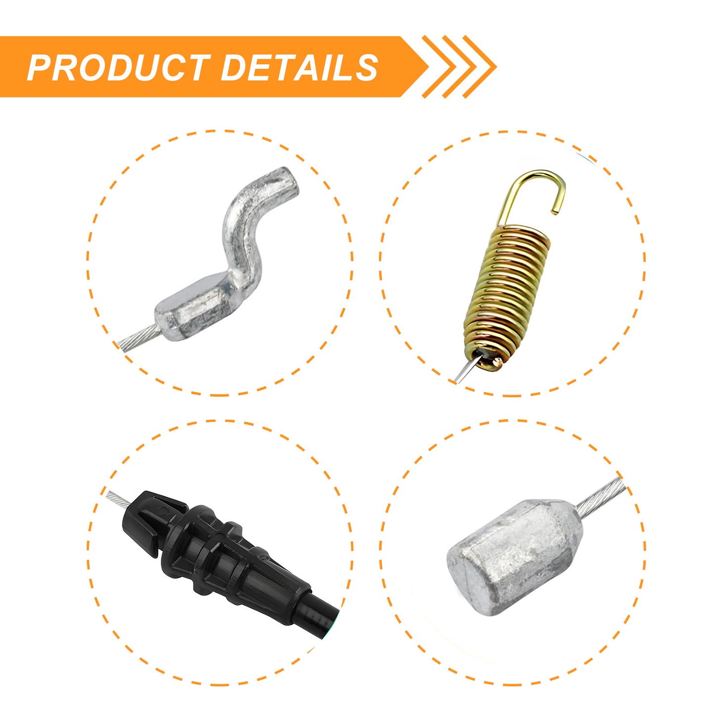 946-04506 Forward Cable Replacement Compatible with Cub Cadet Rototillers