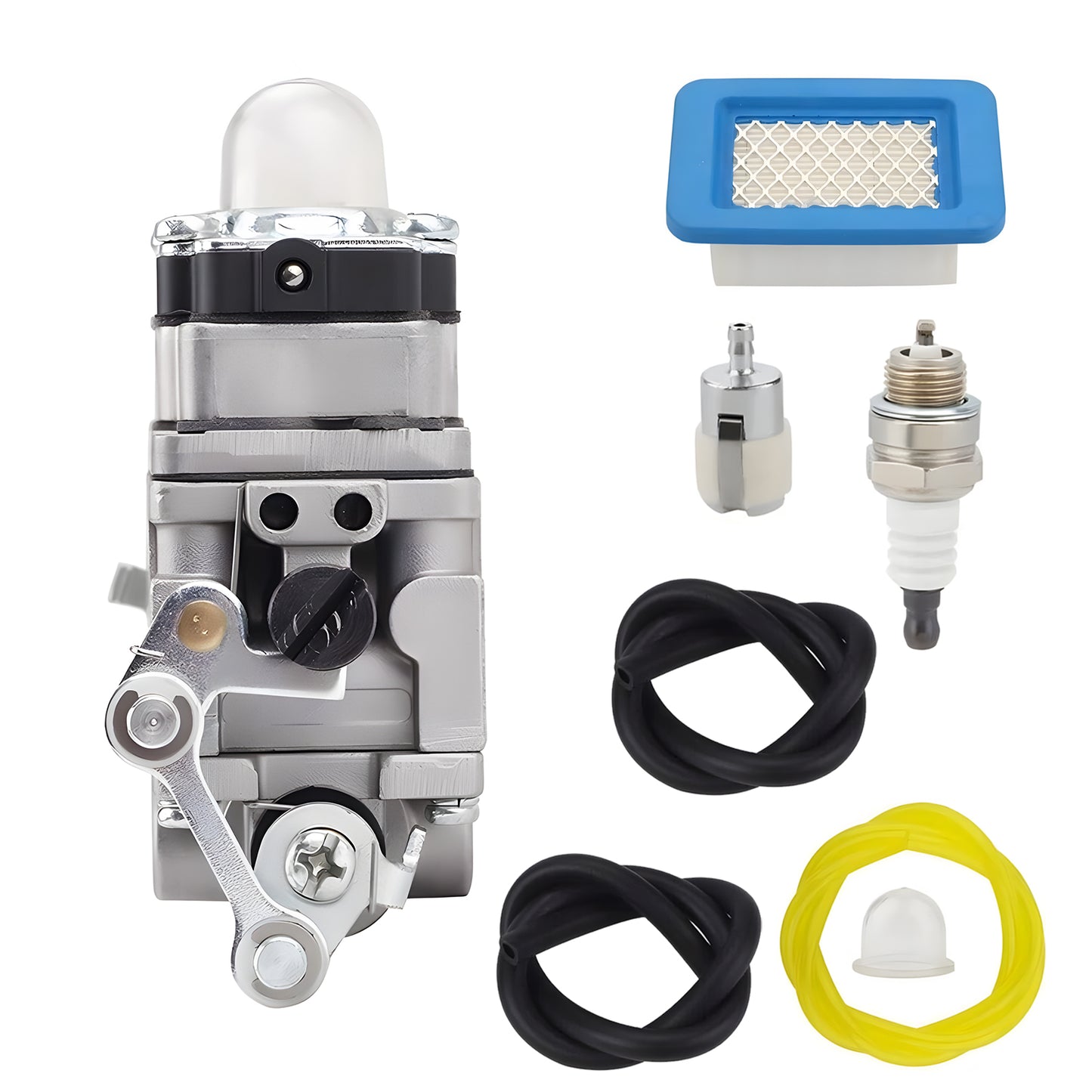 A021001641 A021001642 Carburetor Kit Replacement Compatible with ECHO PB-500 PB-500H PB-500T Backpack Blower
