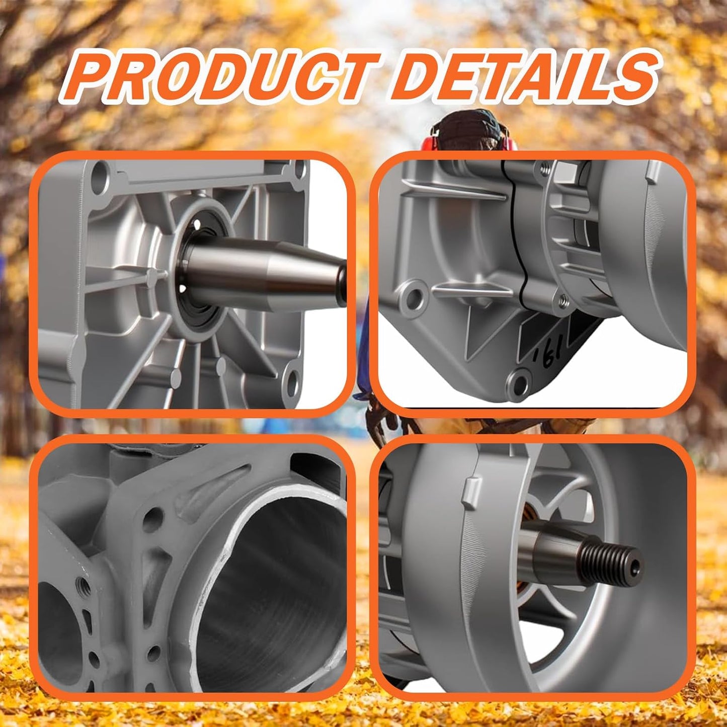 SB1127 Short Block Engine Assembly Replacement Compatible with Echo PB8010 PB9010 Blowers