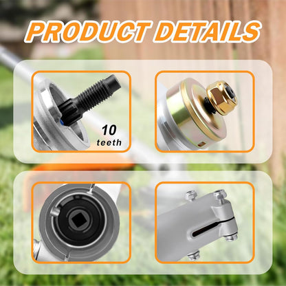 Trimmer Gear Head Gearbox Replacement Compatible with ECHO SRM Series
