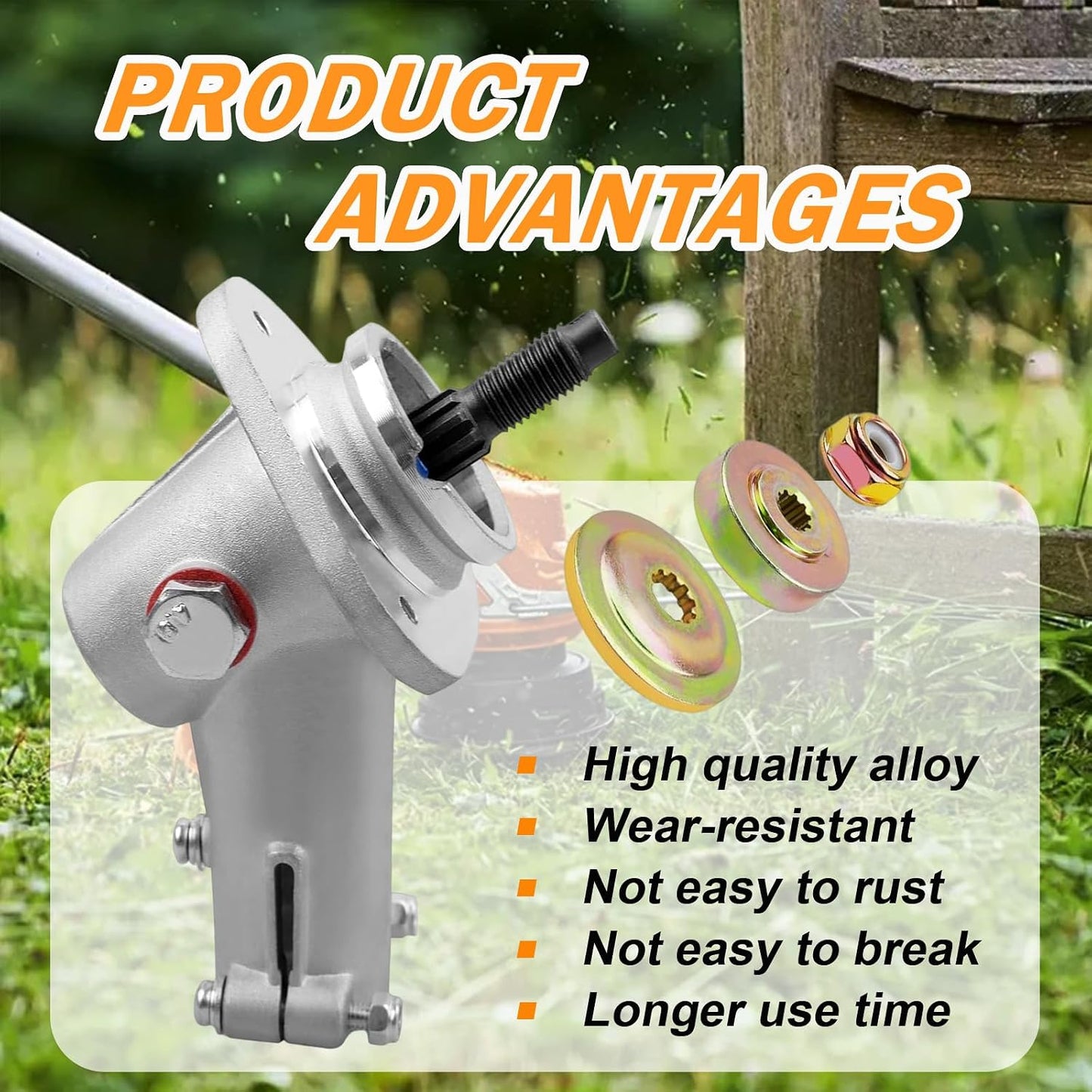 Trimmer Gear Head Gearbox Replacement Compatible with ECHO SRM Series